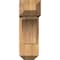 Ekena Millwork Thorton Craftsman Smooth Bracket w/ Offset Brace, Western Red Cedar, 7 1/2"W x 18"D x 22"H BKT0806X18X22THR04SWR - alternate 4